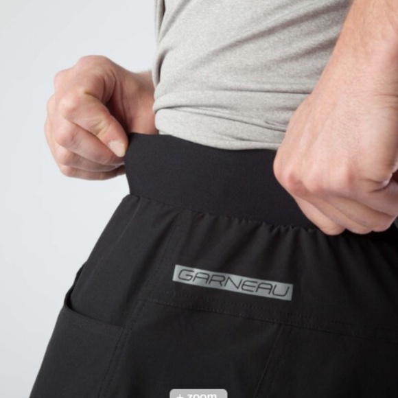 GARNEAU Men’s Black Range 2 Cycling Shorts NWT Sz Medium - Picture 3 of 9